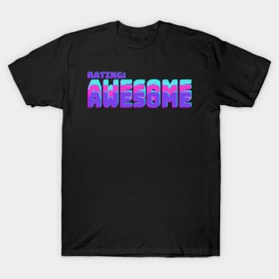 Scott Pilgrim vs the world, rating awesome T-Shirt